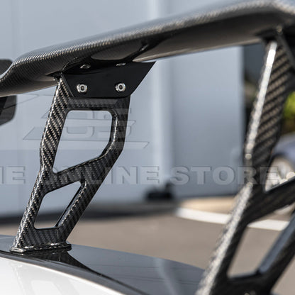 Corvette C7 ZR1 ZTK Conversion Rear Spoiler High Wing With Wing Riser