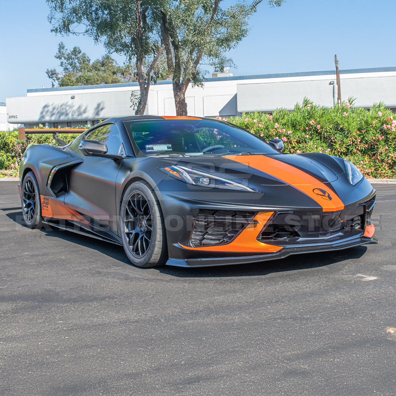 Corvette C8 Stingray DRY CARBON FIBER Front Splitter [Z06 / Z07 Conversion Package]