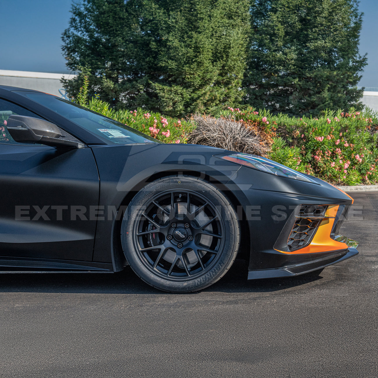 Corvette C8 Stingray DRY CARBON FIBER Front Splitter [Z06 / Z07 Conversion Package]