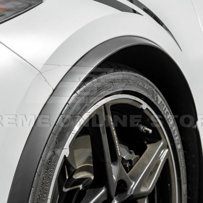 Chevrolet Corvette C8 DRY CARBON FIBER Side Wheel Fender