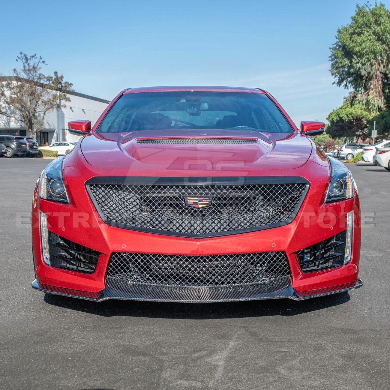 2016-19 Cadillac CTS-V Front Splitter & Side Wheel