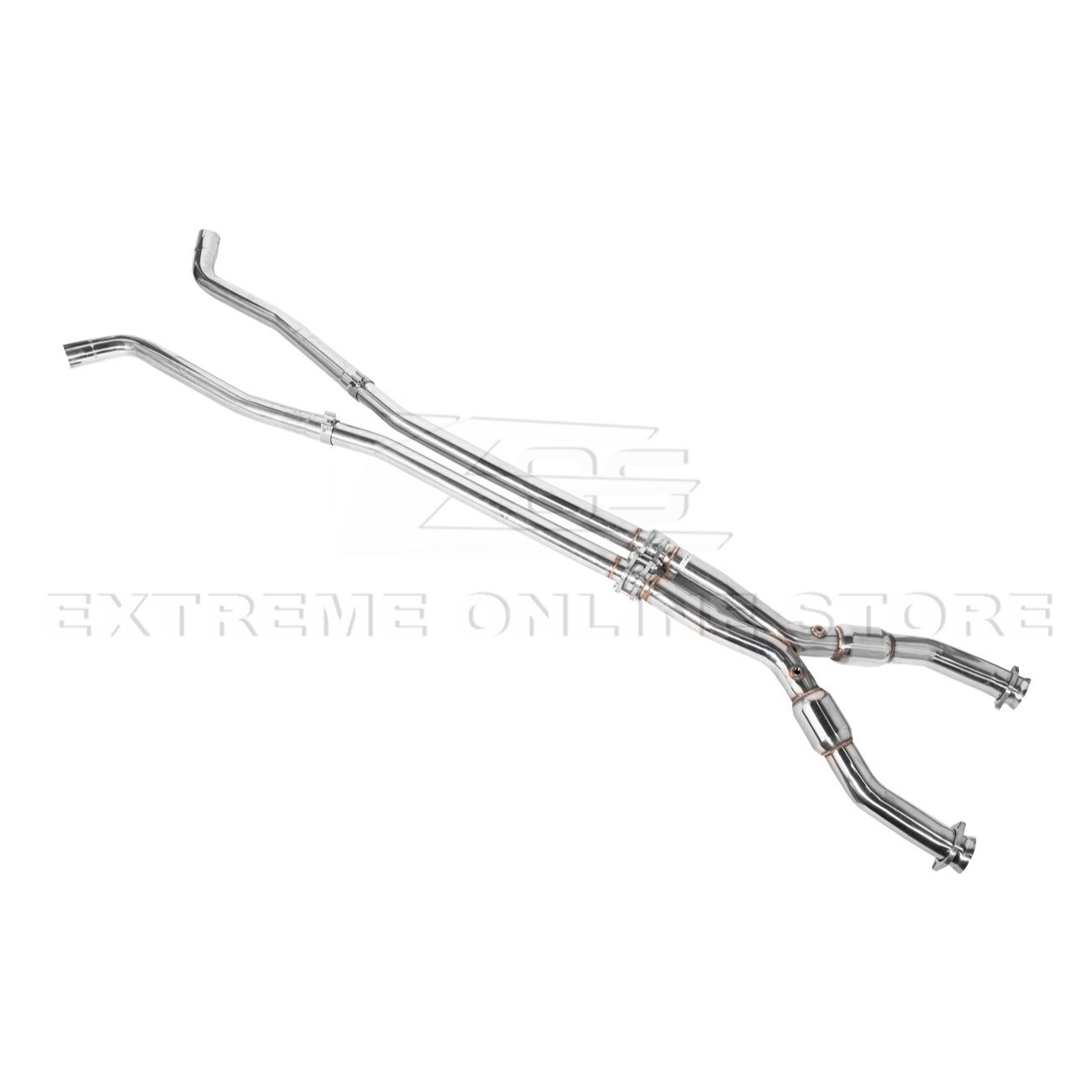 2009-2014 Cadillac CTS-V Long Tube Headers & Resonated Mid Pipe