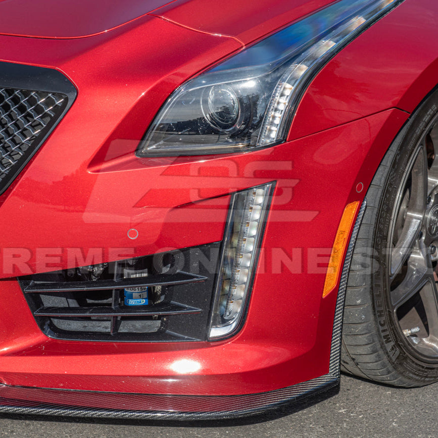 2016-19 Cadillac CTS-V Front Splitter & Side Wheel