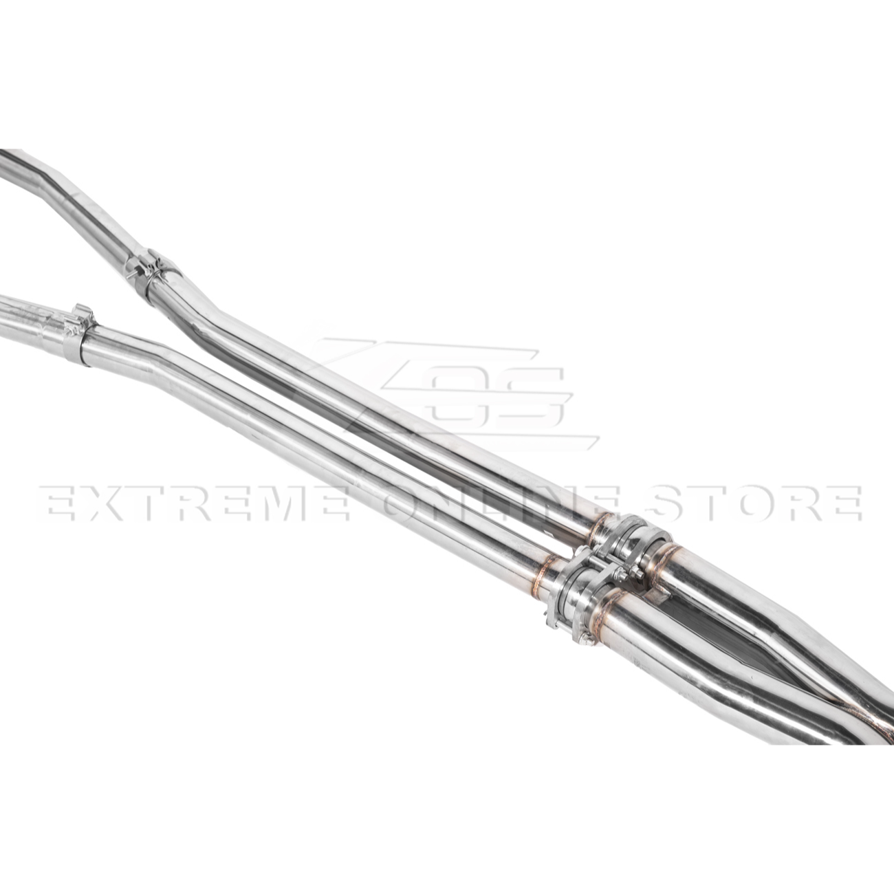 2009-2014 Cadillac CTS-V Long Tube Headers & Resonated Mid Pipe