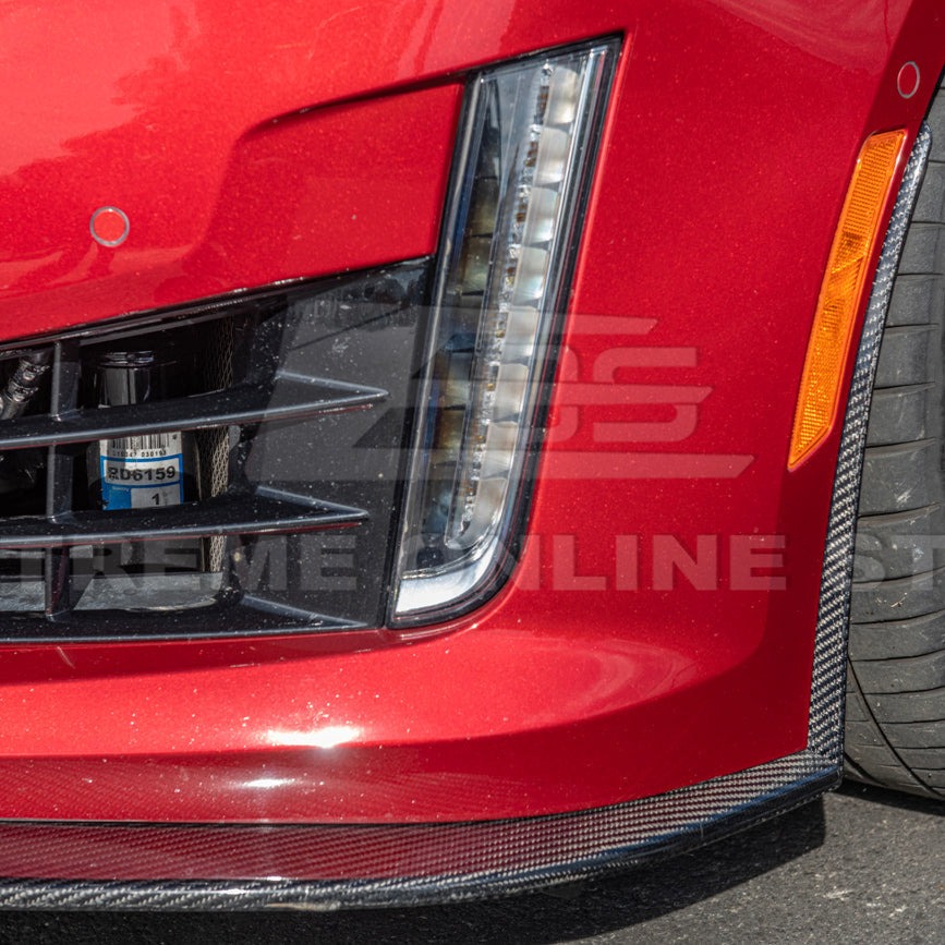2016-19 Cadillac CTS-V Front Splitter & Side Wheel