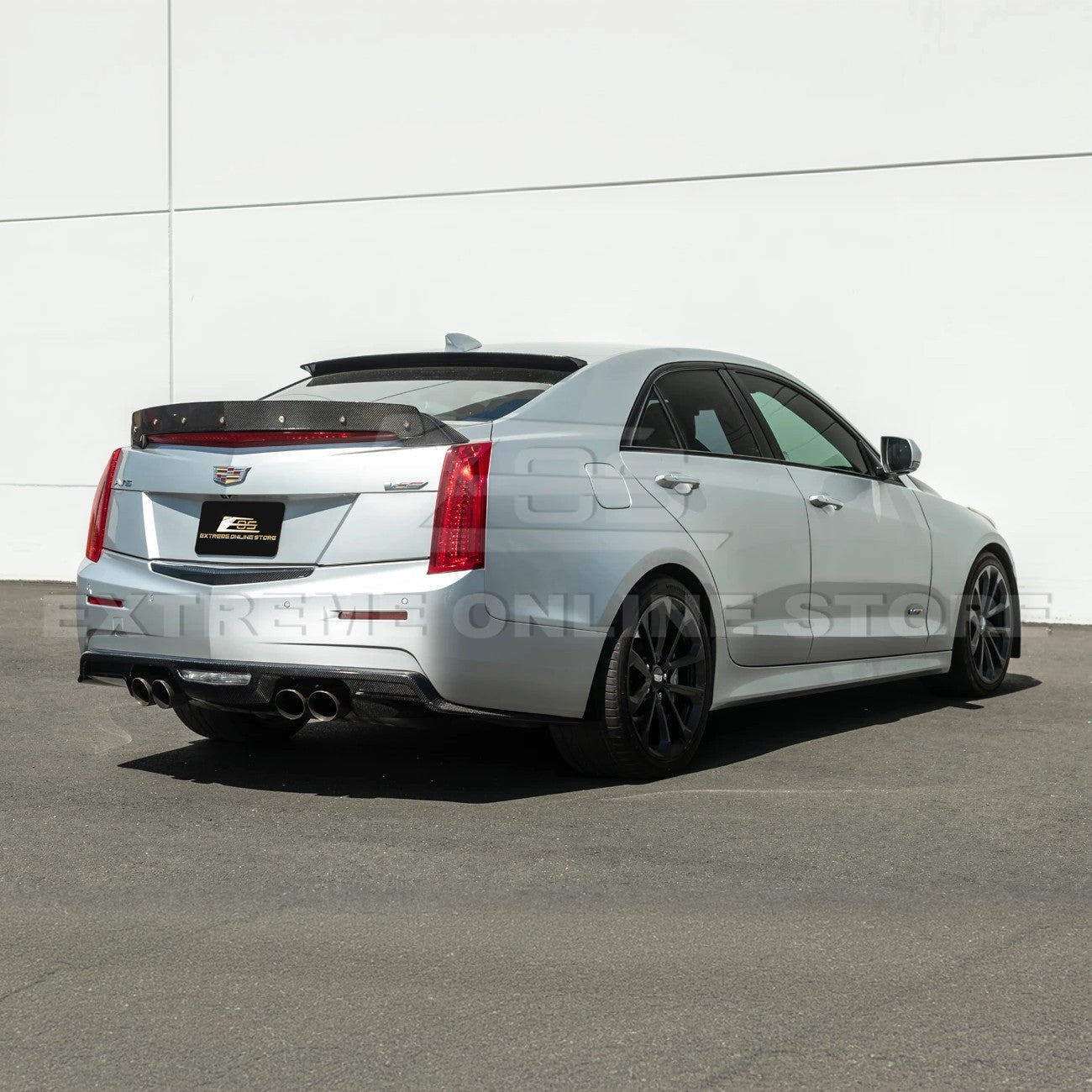 2016-19 Cadillac ATS-V Factory Style Rear Bumper Diffuser Lip