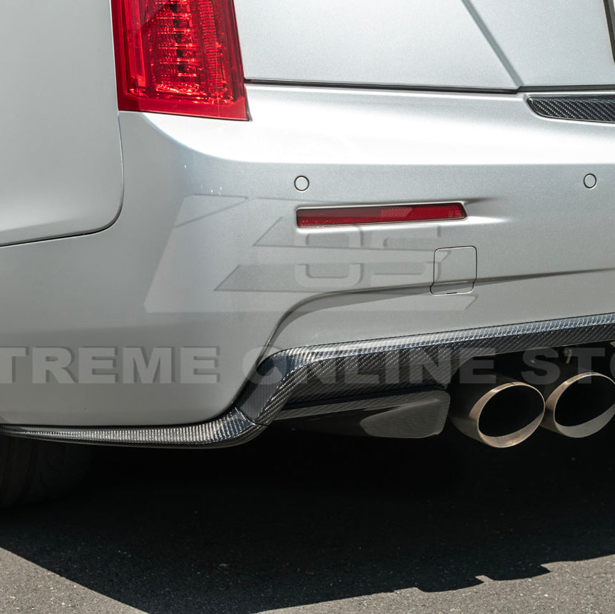 2016-19 Cadillac ATS-V Factory Style Rear Bumper Diffuser Lip
