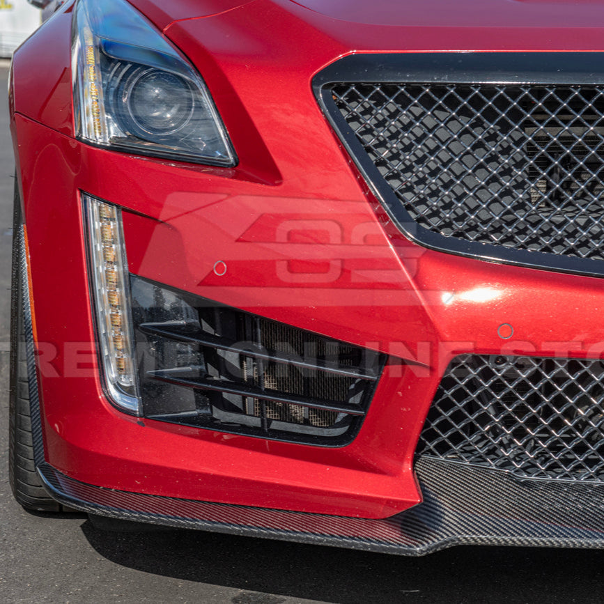 2016-19 Cadillac CTS-V Front Splitter & Side Wheel