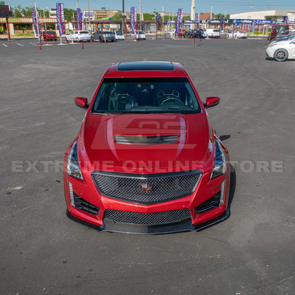 2016-19 Cadillac CTS-V Front Splitter & Side Wheel