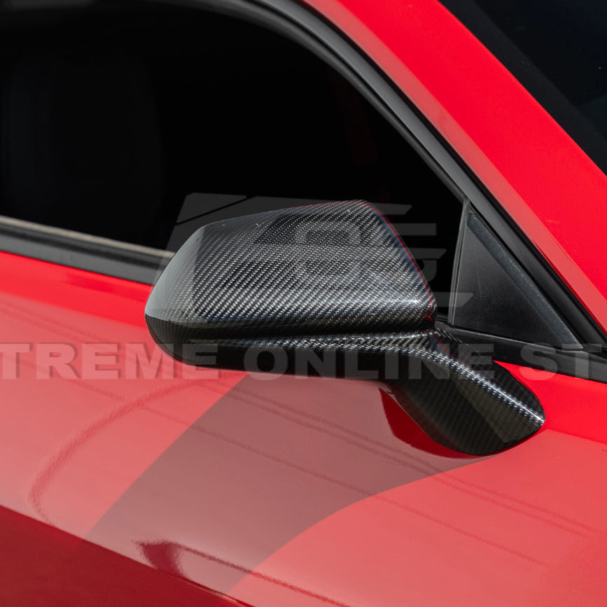 2019-24 Camaro Dry Carbon Fiber Mirror Covers