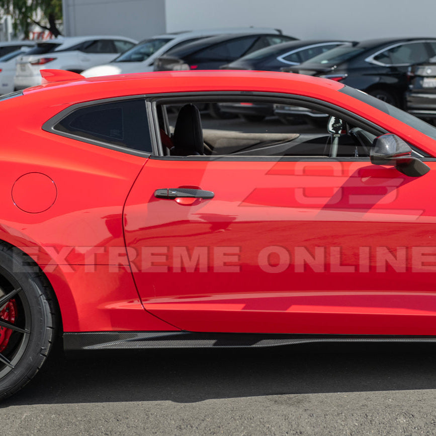 2019-24 Camaro Dry Carbon Fiber Overlay Door Handle Cover