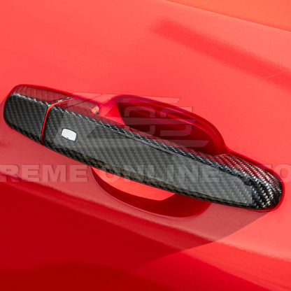 2019-24 Camaro Dry Carbon Fiber Overlay Door Handle Cover