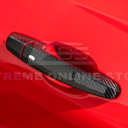 2019-24 Camaro Dry Carbon Fiber Overlay Door Handle Cover
