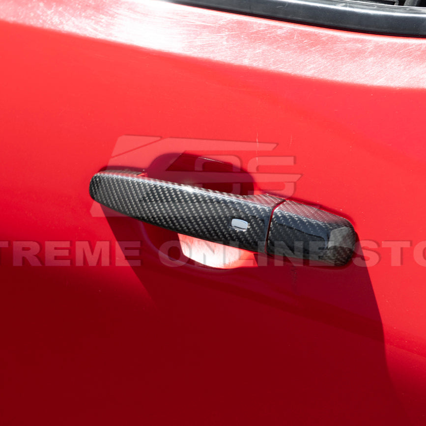 2019-24 Camaro Dry Carbon Fiber Overlay Door Handle Cover