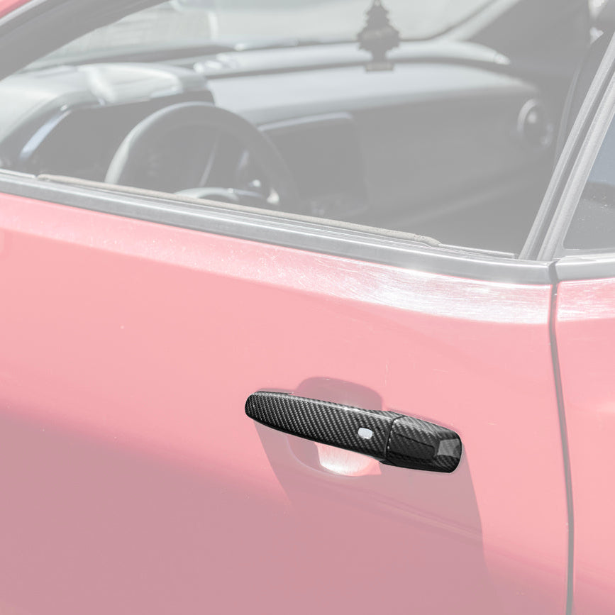 2019-24 Camaro Dry Carbon Fiber Overlay Door Handle Cover