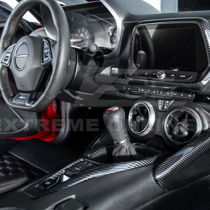 2019-24 Camaro Carbon Fiber Center Console Cover