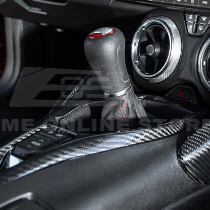 2019-24 Camaro Carbon Fiber Center Console Cover