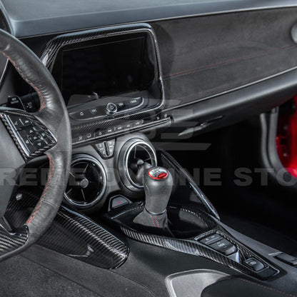 2019-24 Camaro Carbon Fiber Center Console Cover