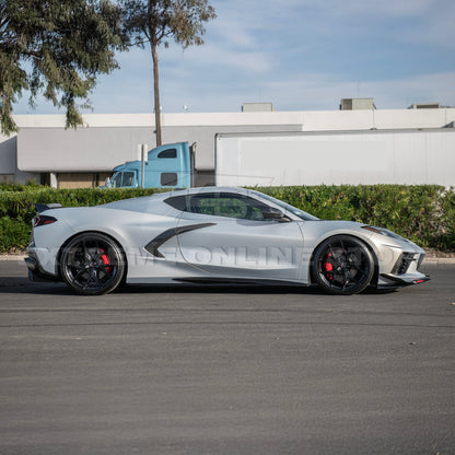 Chevrolet Corvette C8 Z06 Conversion Side Skirts