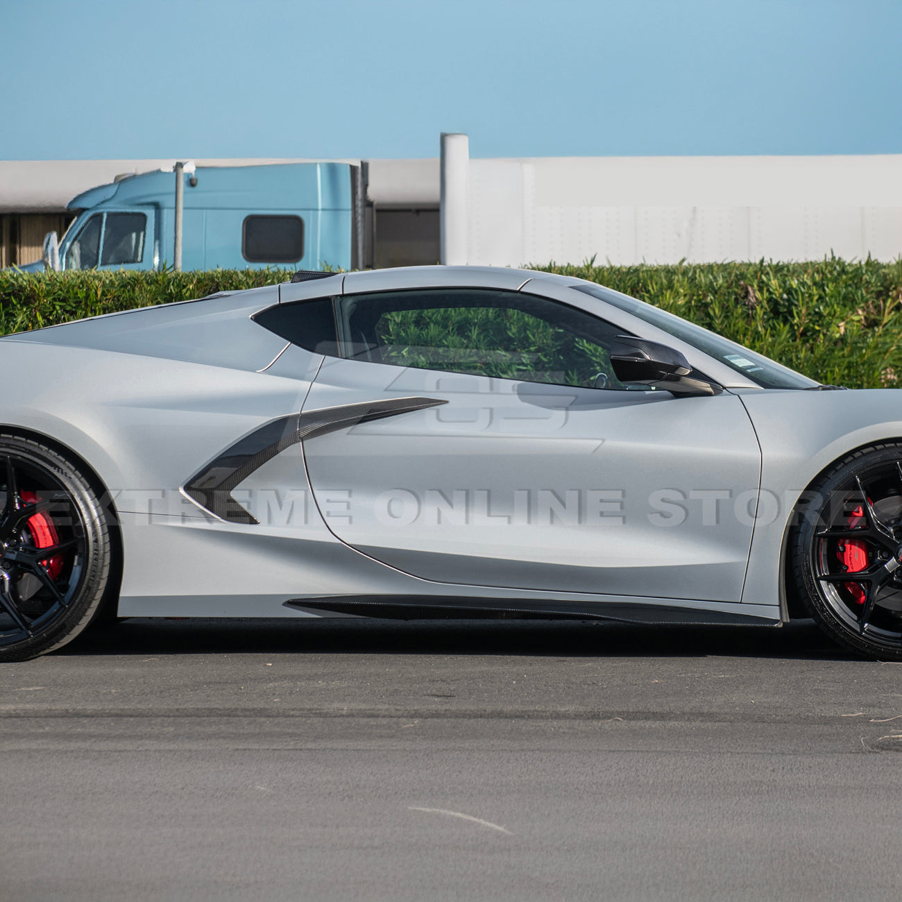Chevrolet Corvette C8 Z06 Conversion Side Skirts