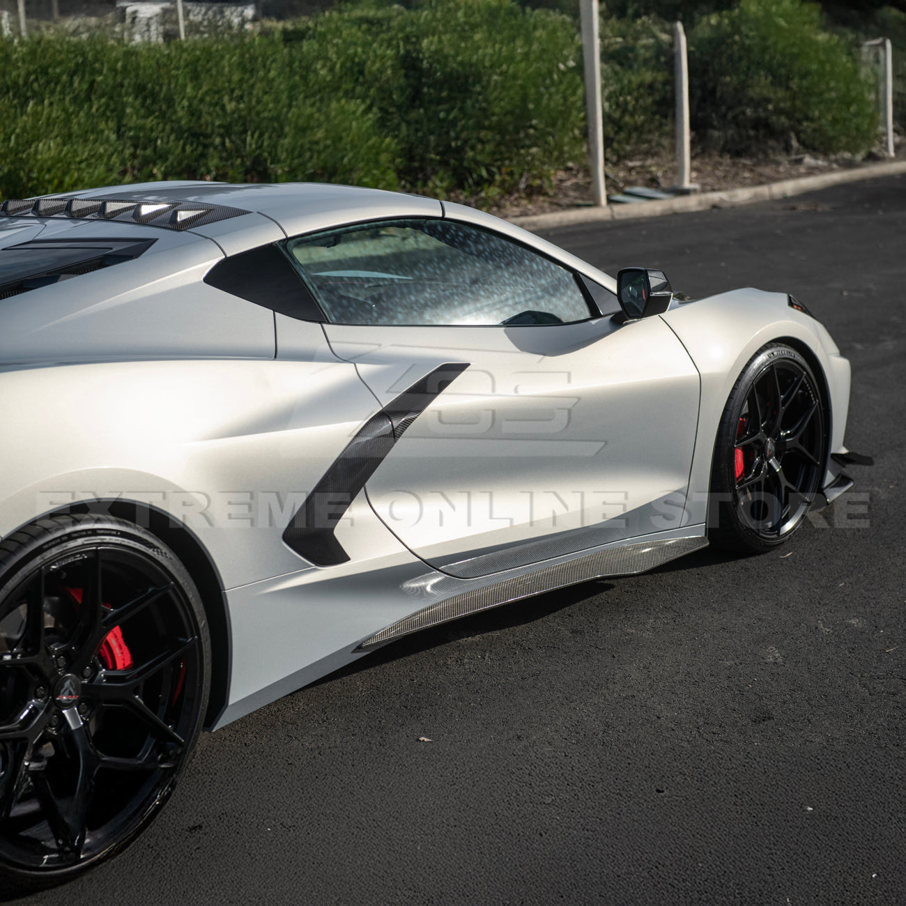 Chevrolet Corvette C8 Z06 Conversion Side Skirts