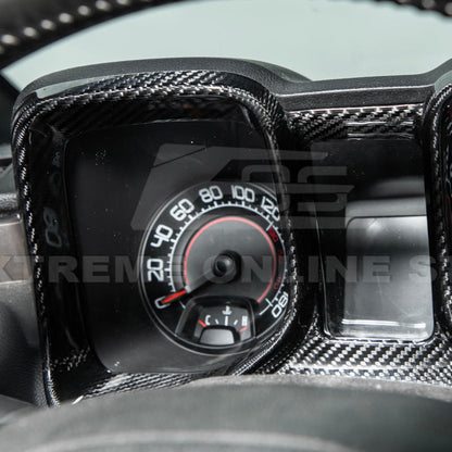 2010-15 Chevrolet Camaro Dry Carbon Fiber Dashboard Cluster Trim Cover