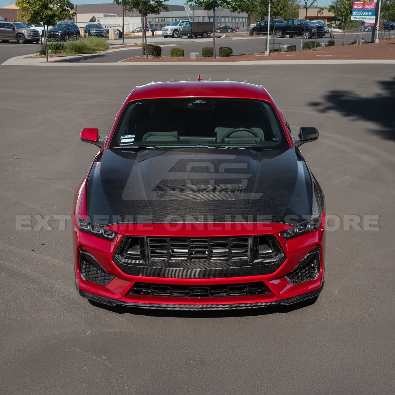 2024+ Ford Mustang Front Bumper Hood