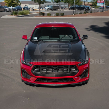 2024+ Ford Mustang Front Bumper Hood Vented Cover
