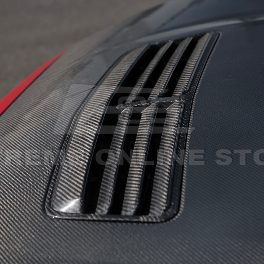 2024+ Ford Mustang Front Bumper Hood Vented Cover