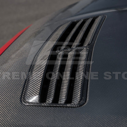 2024+ Ford Mustang Front Bumper Hood Vented Cover