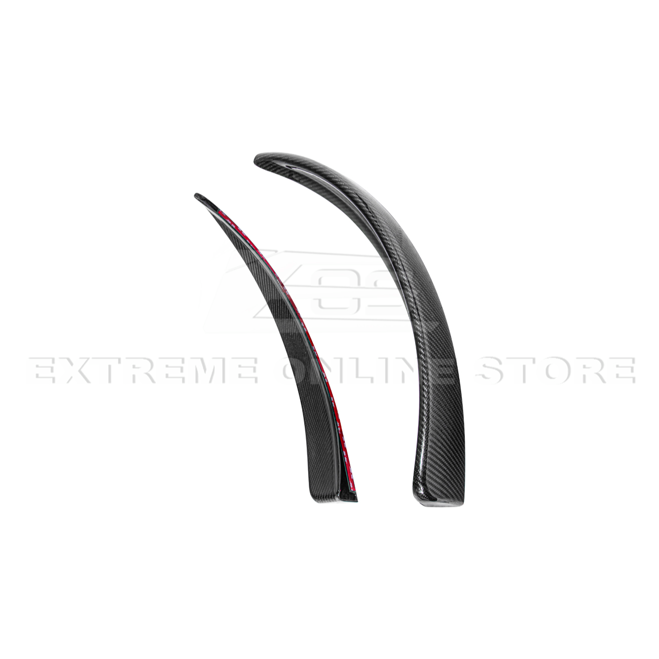 2005-13 Corvette C6 Z06 ZR1 DRY CARBON FIBER Splash Guard Mud Flaps