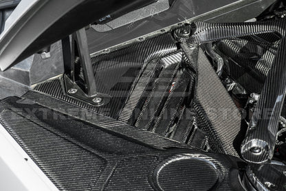 Corvette C8 Coupe Engine Cover W/ Bay Panel Insert