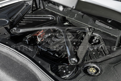 Corvette C8 Coupe Engine Cover W/ Bay Panel Insert