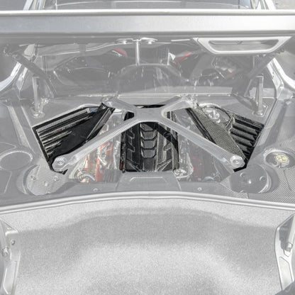 Corvette C8 Coupe Engine Cover W/ Bay Panel Insert