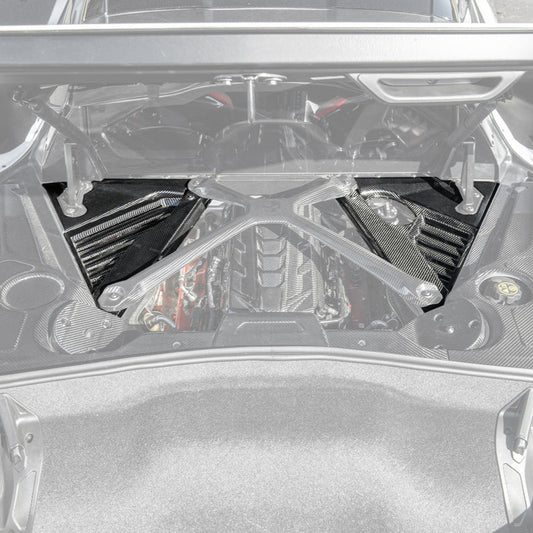 Chevrolet Corvette C8 Coupe Engine Bay Panel & Corner Vent Cover