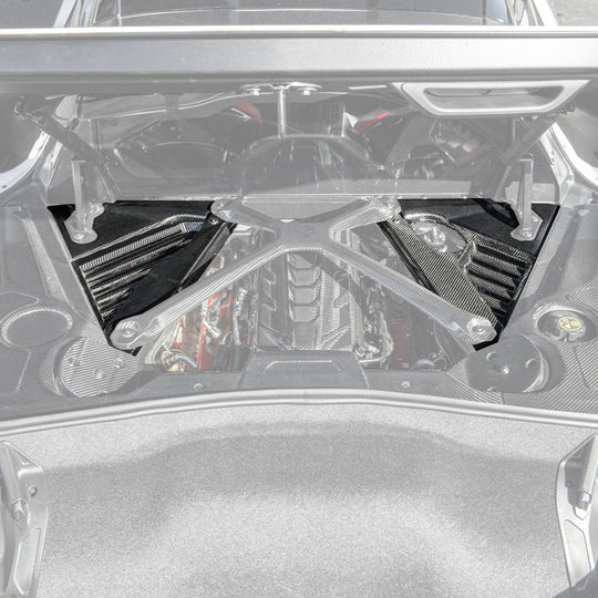Chevrolet Corvette C8 Coupe Engine Bay Panel & Corner Vent Cover