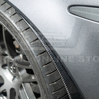 2005-13 Corvette C6 Z06 ZR1 DRY CARBON FIBER Splash Guard Mud Flaps