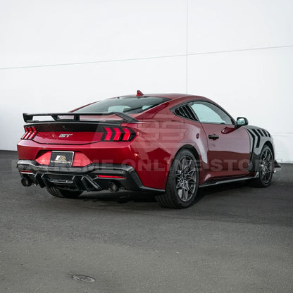 2024+ Ford Mustang V2 Package Carbon Fiber Rear Bumper Diffuser