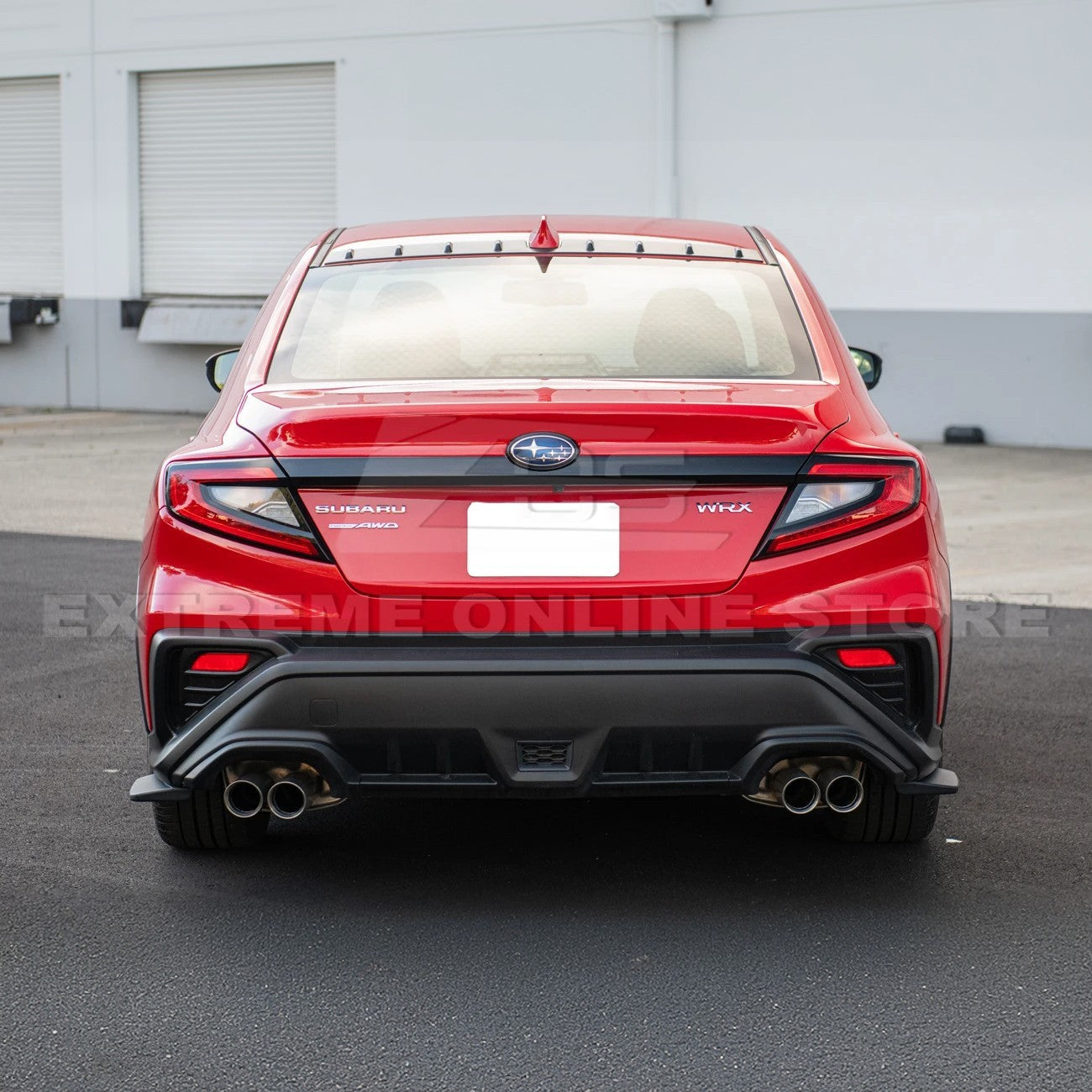 2022-Up Subaru WRX Performance Rear Bumper Apron Lip Splitter