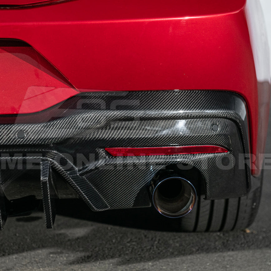 2024+ Ford Mustang V2 Package Carbon Fiber Rear Bumper Diffuser