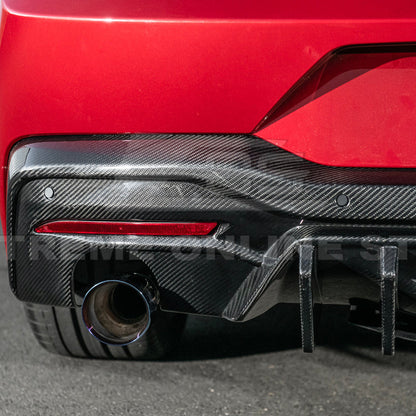 2024+ Ford Mustang V2 Package Carbon Fiber Rear Bumper Diffuser