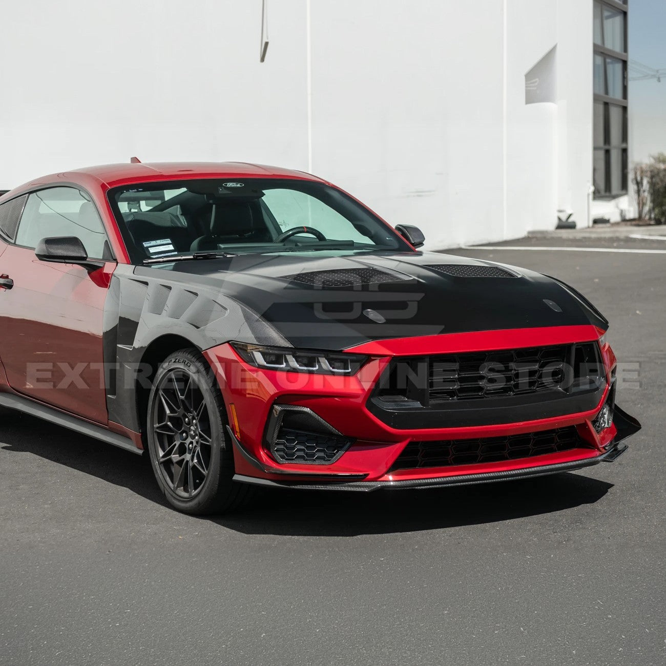 2024+ Ford Mustang GTD Style Front Bumper Hood