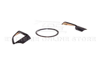 2019-24 Camaro Dry Carbon Fiber Steering Wheel Trim Cover