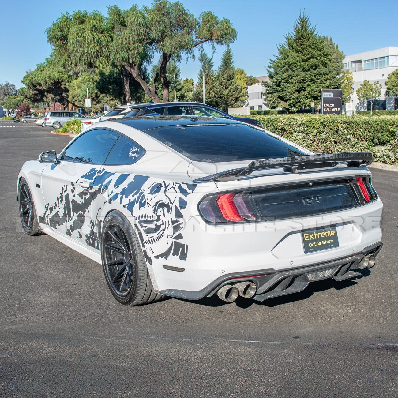 2015-23 Ford Mustang GT500 Wickerbill Rear Spoiler