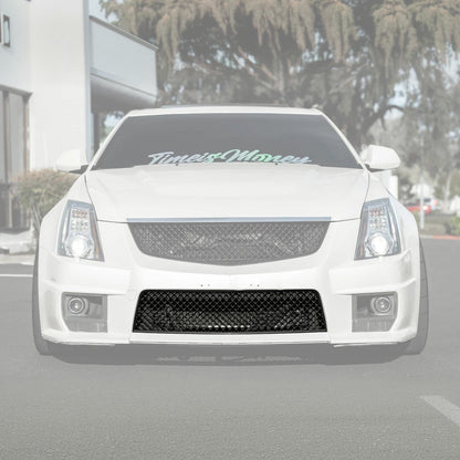 2009-15 Cadillac CTS-V Factory Style Front Lower Badgeless Grille