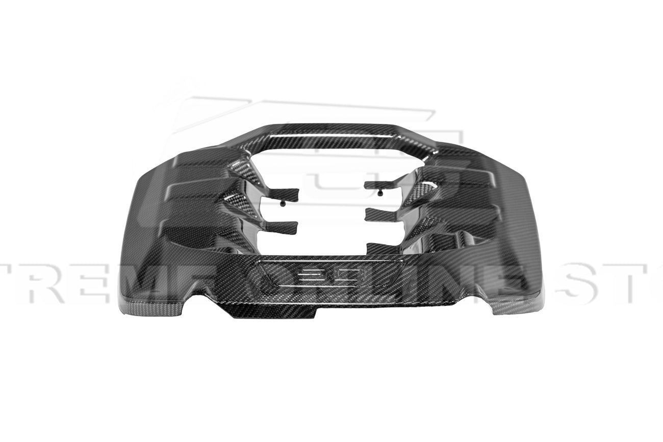 2024-Up Ford Mustang Dry Carbon Fiber Engine Cover