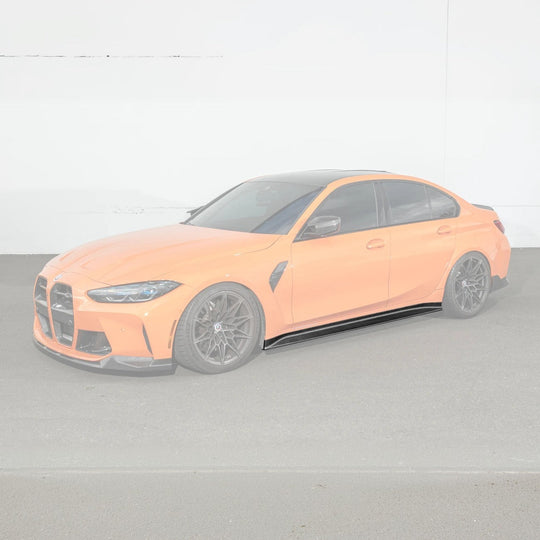 2021-Up BMW G80 M3 | 3D Style Add-On Side Skirts Panel Extension