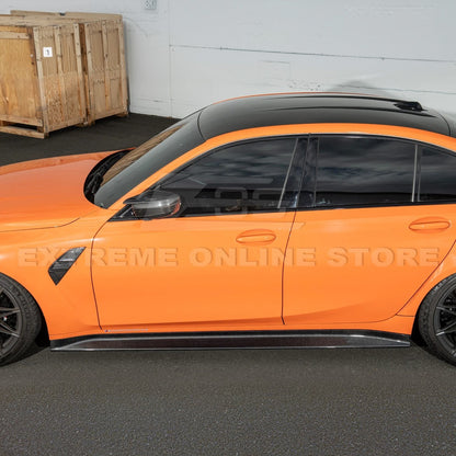 2021-Up BMW G80 M3 | 3D Style Add-On Side Skirts Panel Extension