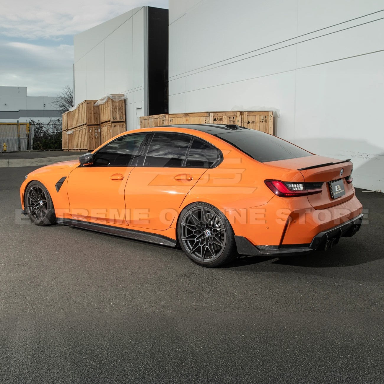 2021-Up BMW G80 M3 | 3D Style Add-On Side Skirts Panel Extension