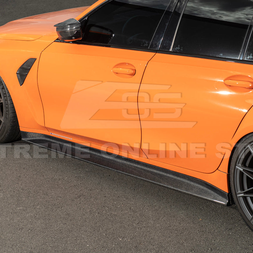 2021-Up BMW G80 M3 | 3D Style Add-On Side Skirts Panel Extension